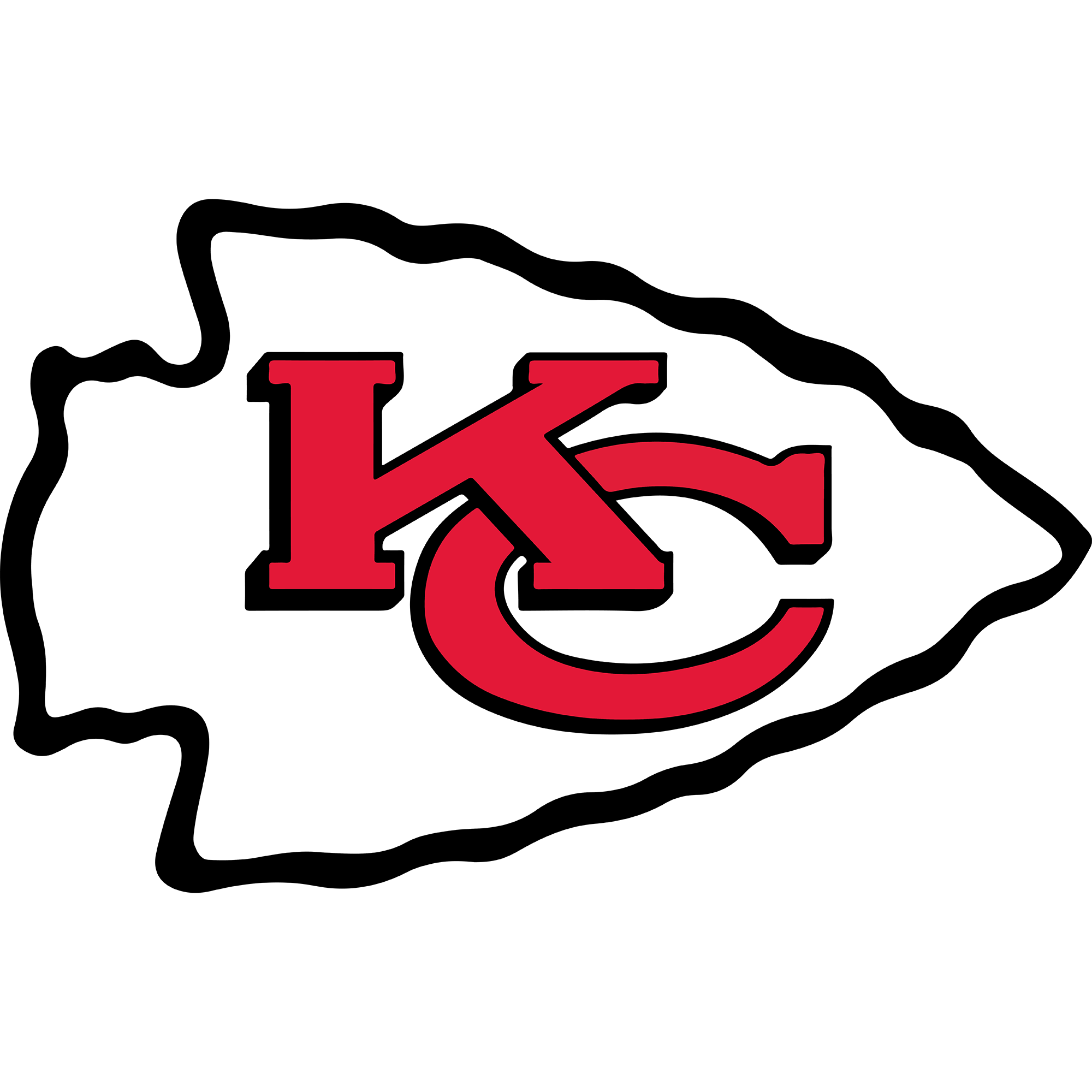 Kansas City Chiefs Replica Speed 1963 - 1973