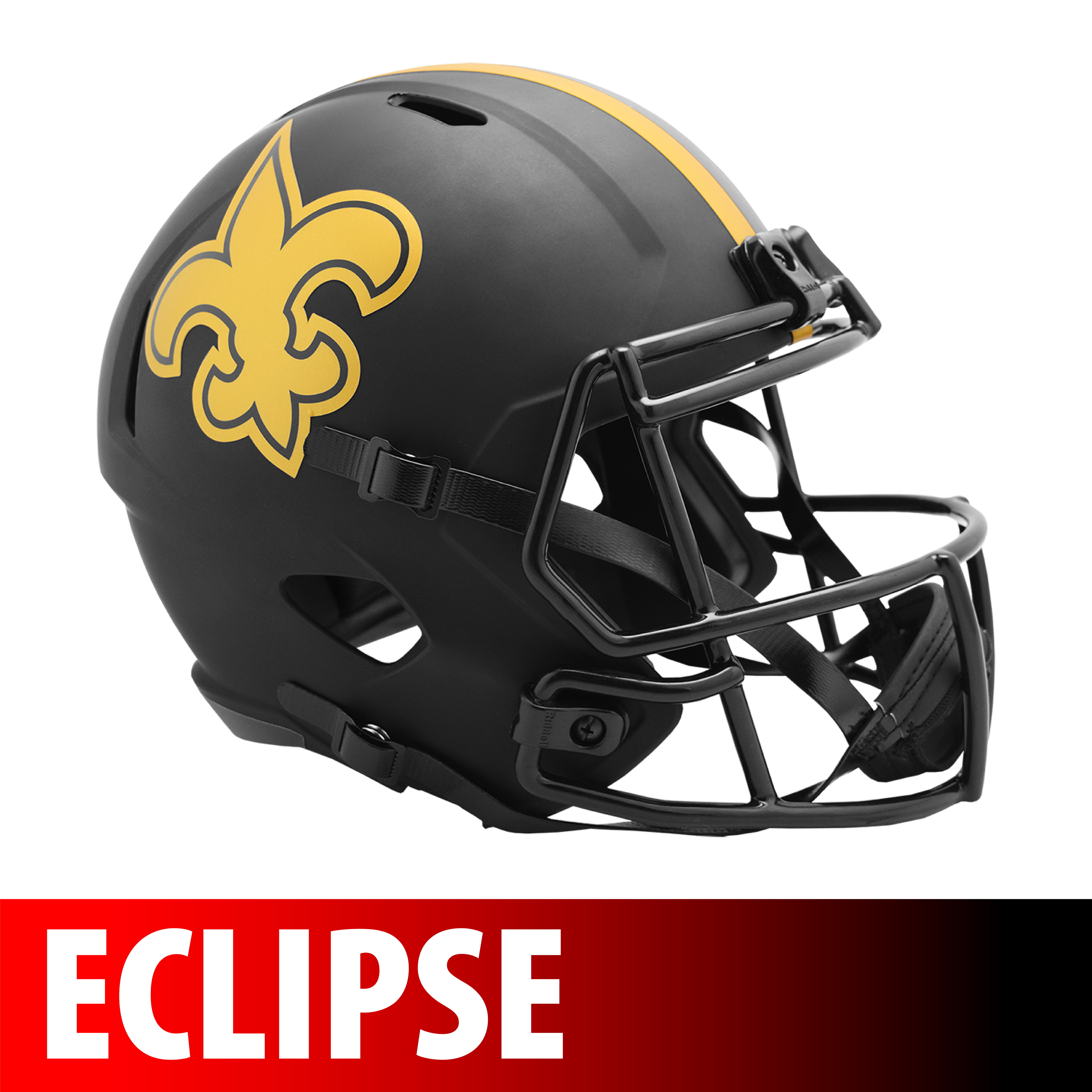 Drew Brees New Orleans Saints Autographed Riddell Alternate Lunar Eclipse Speed Authentic Helmet