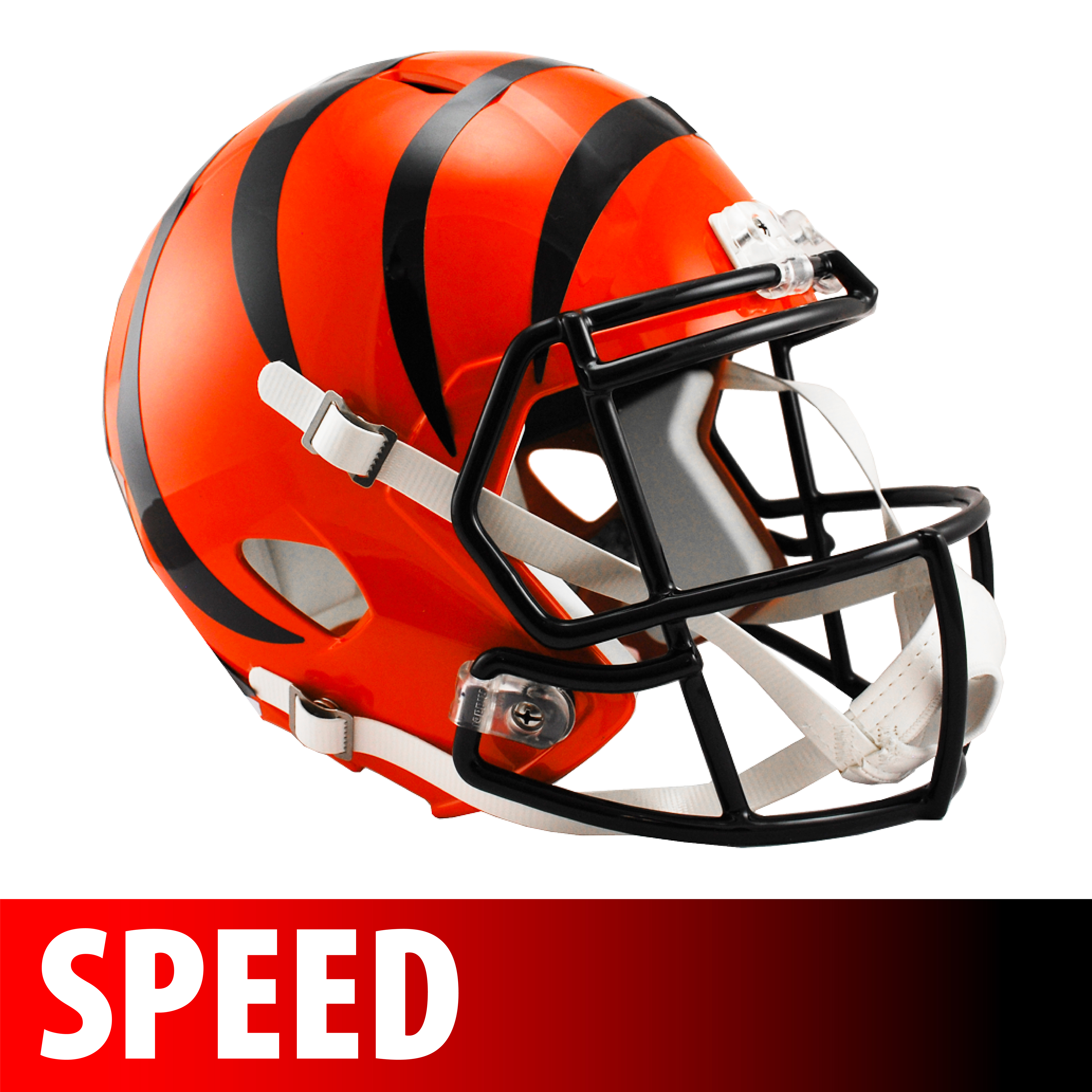 Joe Burrow Cincinnati Bengals Autographed Riddell Speed Mini Helmet with Deluxe Case