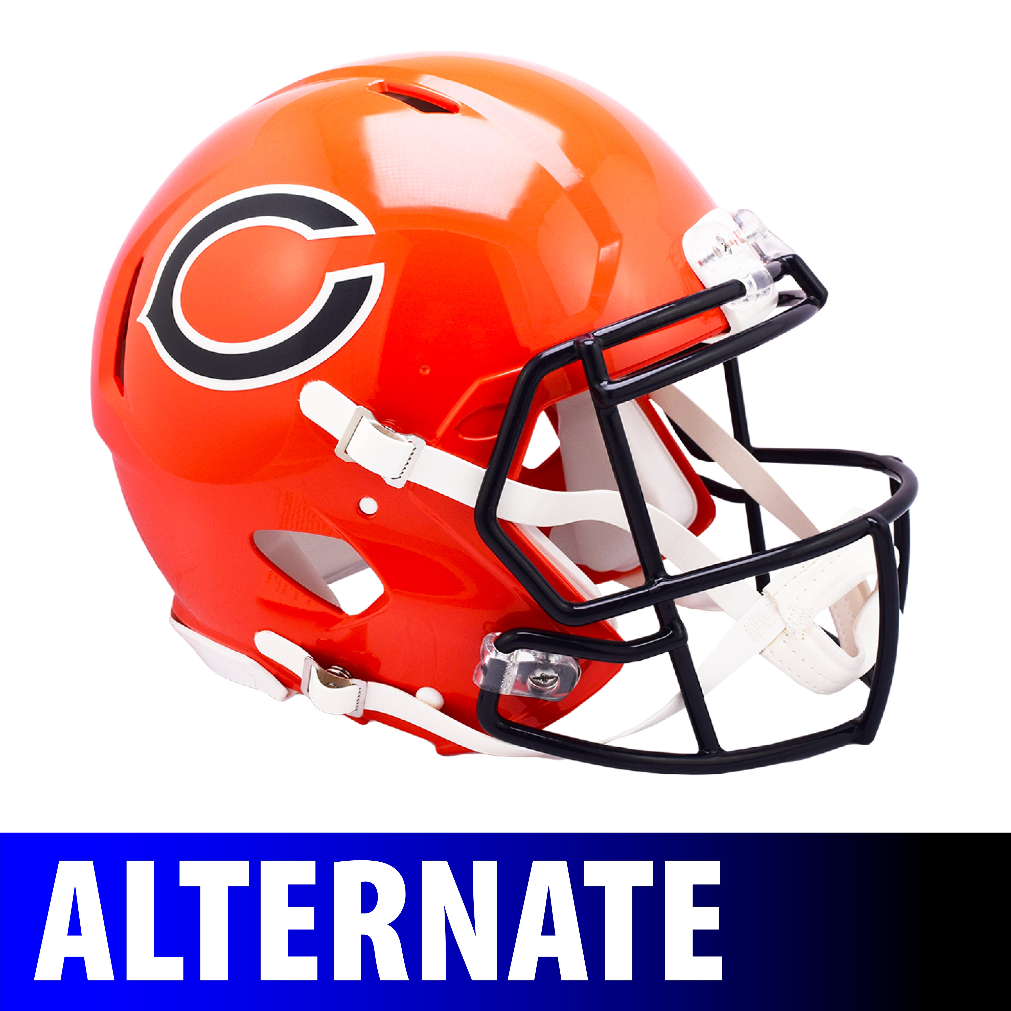 About Those Orange Chicago Bears Alternate Helmets….