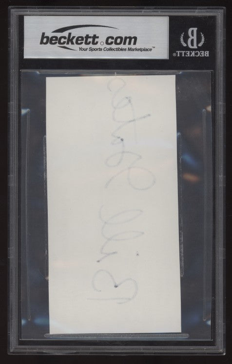 Bill Gates PSA/DNA Authentic Encapsulated Cut Signature - Microsoft