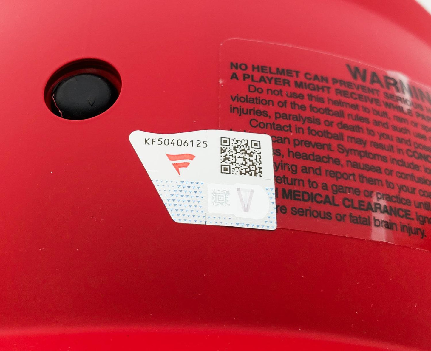 Drake Maye Autographed New England Patriots Rave Full Size Authentic Helmet (FAN)