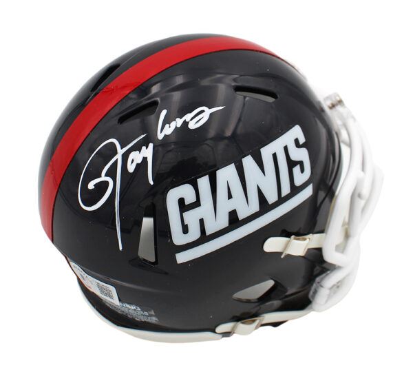 Lawerence Taylor Autographed Throwback Giants 81-99 Mini Helmet