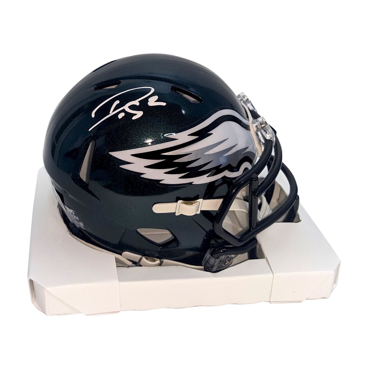 Darius Slay Autographed Eagles Speed Mini Helmet - BAS
