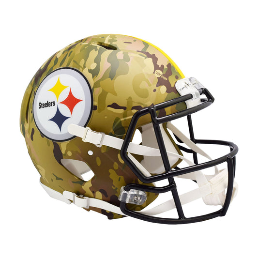 Pittsburgh Steelers CAMO Full Size Authentic Football Helmet