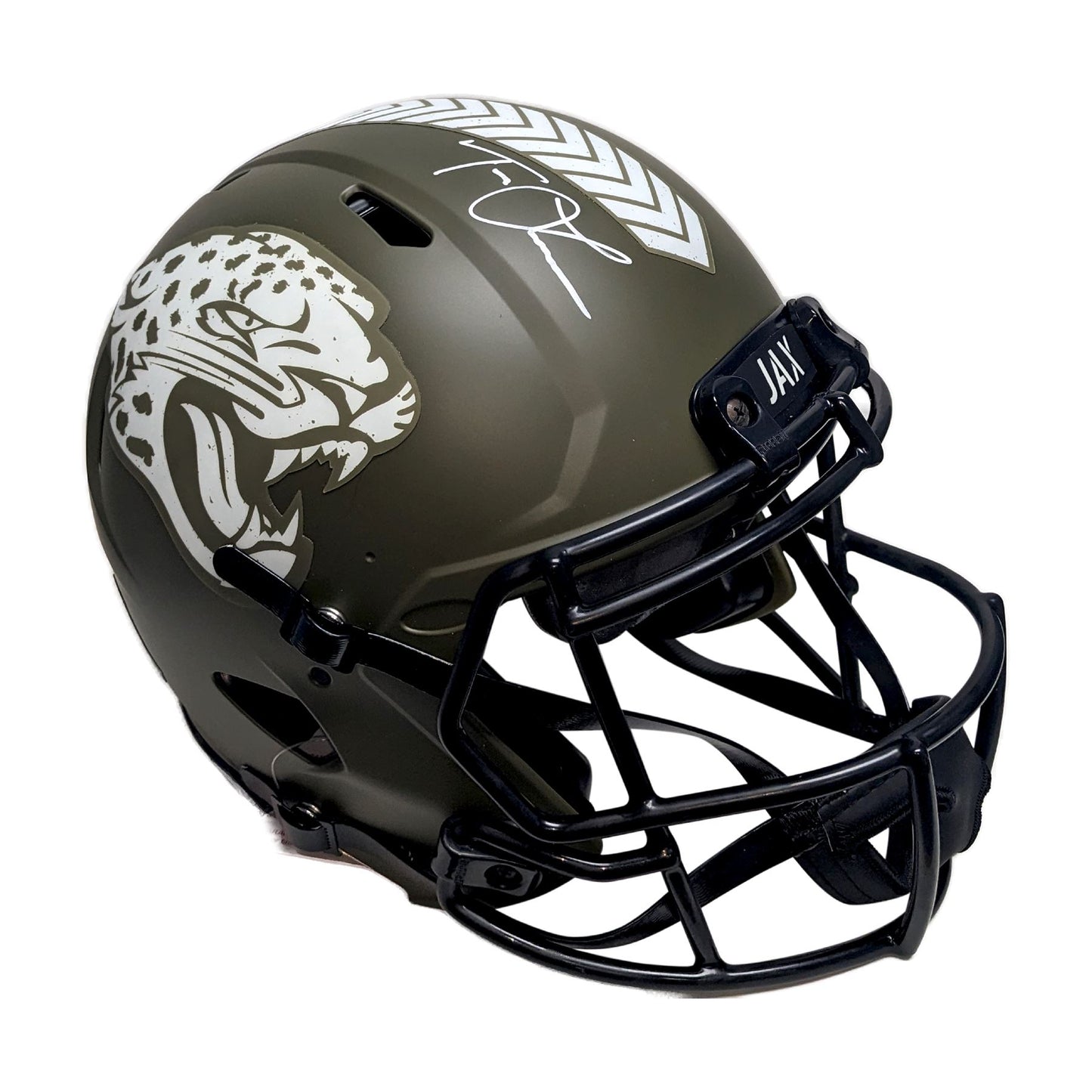 Trevor Lawrence Autographed Jaguars Salute Full-Size Authentic - PSA