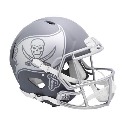 Tampa Bay Buccaneers SLATE Full Size Authentic Football Helmet
