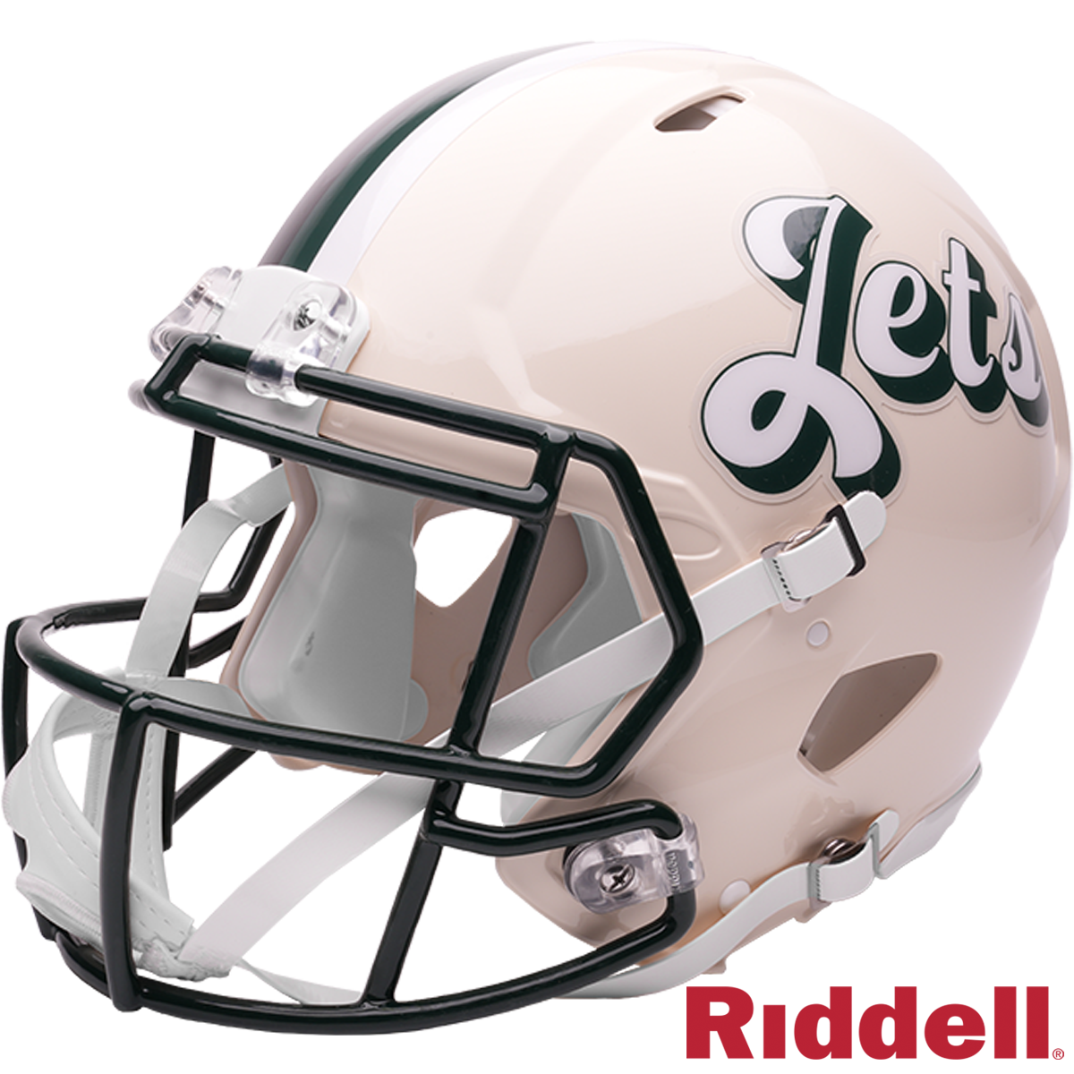 New York Jets Retro Speed F/S AuthenticFootball Helmet