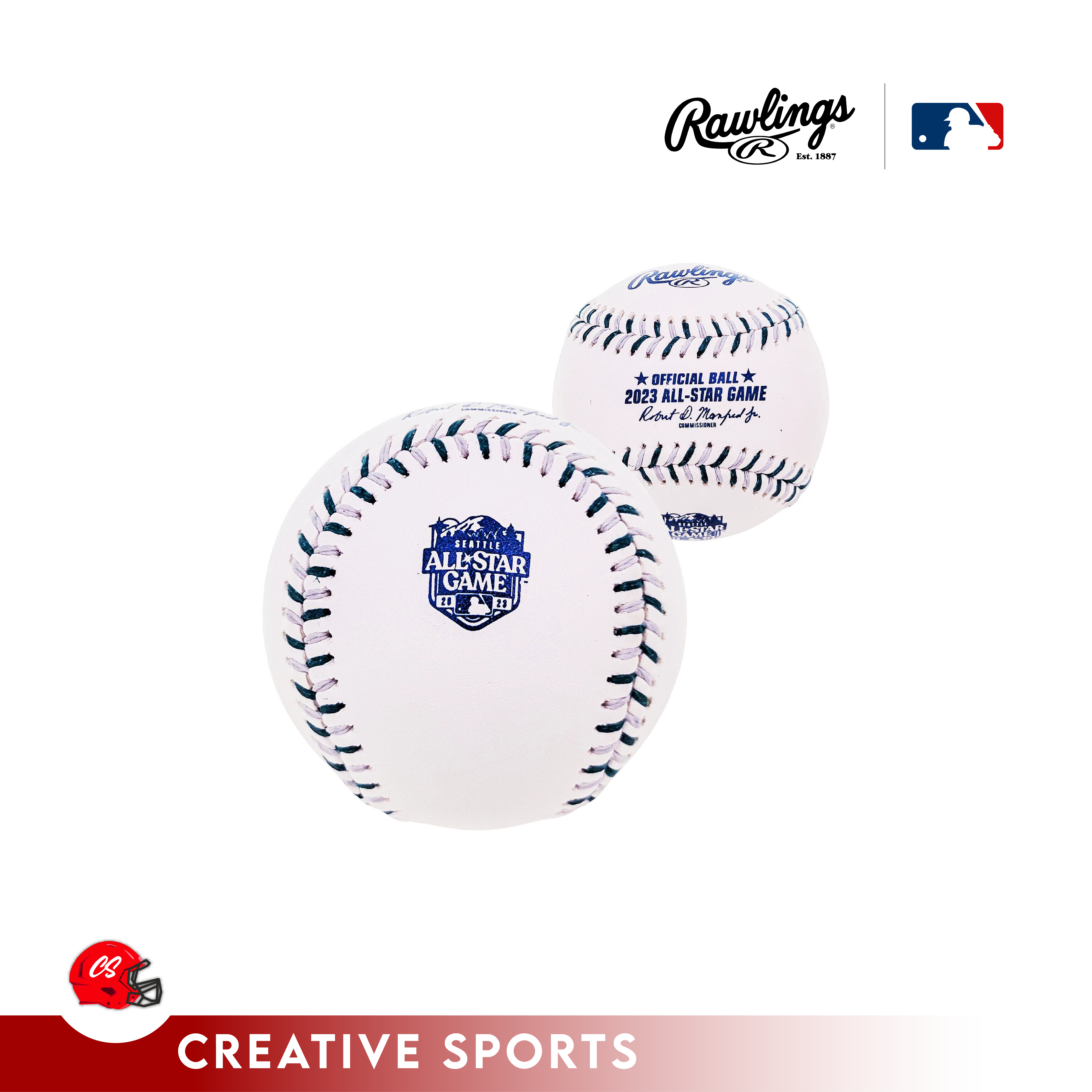  Rawlings 2023 MLB Official All-Star Game Baseball in