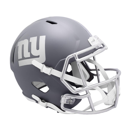 New York Giants SLATE Full Size Replica Football Helmet