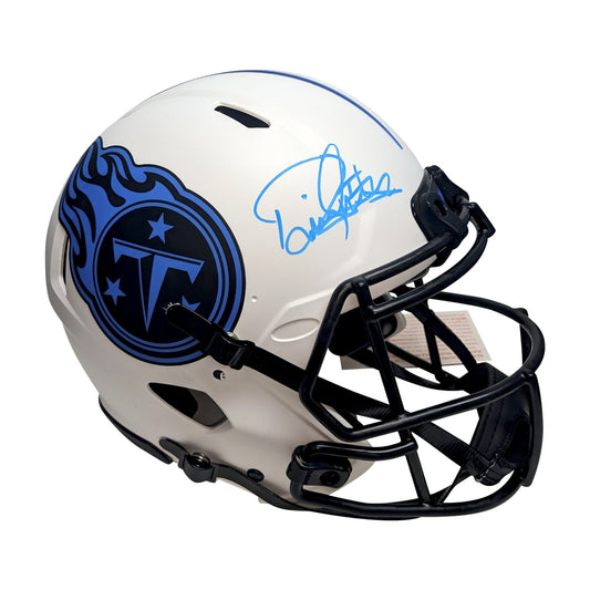 Derrick Henry Autographed Titans Lunar Full Size Authentic (Blue) - BAS