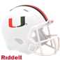 University of Miami Hurricanes Speed Pocket Pro Helmet