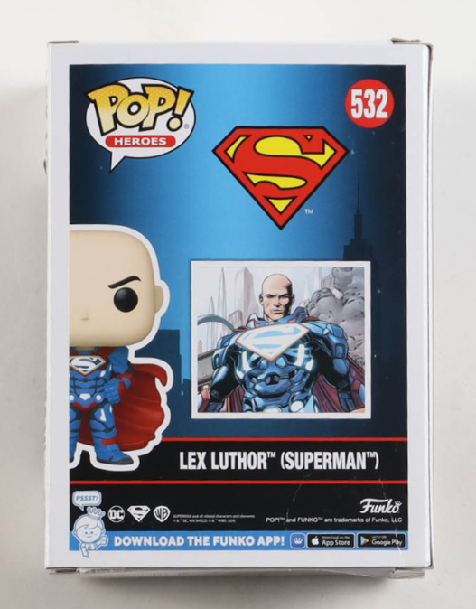 Jesse Eisenberg Signed "Superman" #532 Lex Luthor Funko Pop! - Beckett