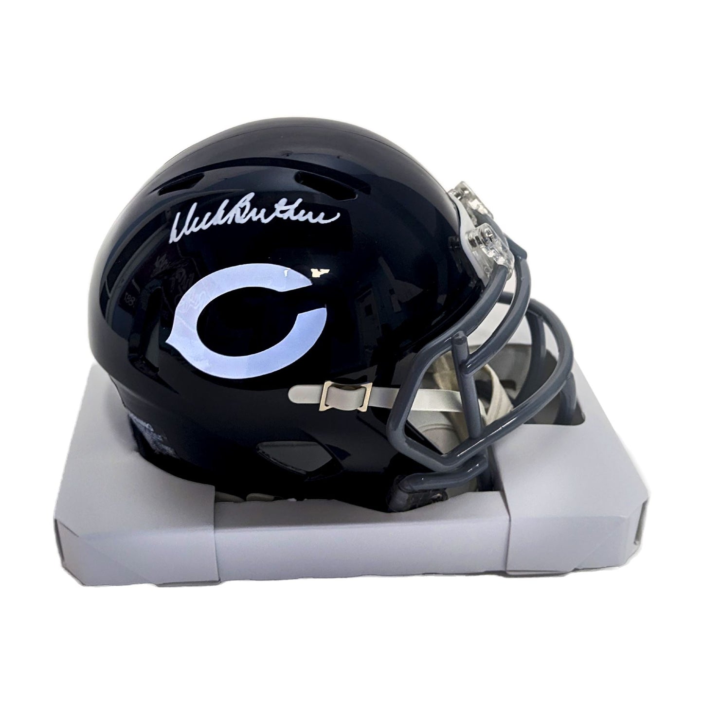 Dick Butkus Autographed Bears Throwback Mini - BAS