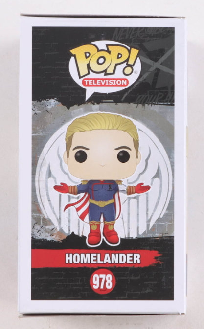 Anthony Starr Signed "The Boys" #978 Homelander Funko Pop! Vinyl Figure - PSA