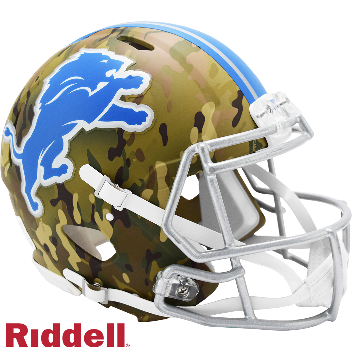 Detroit Lions Camo Speed F/S Authentic Football Helmet