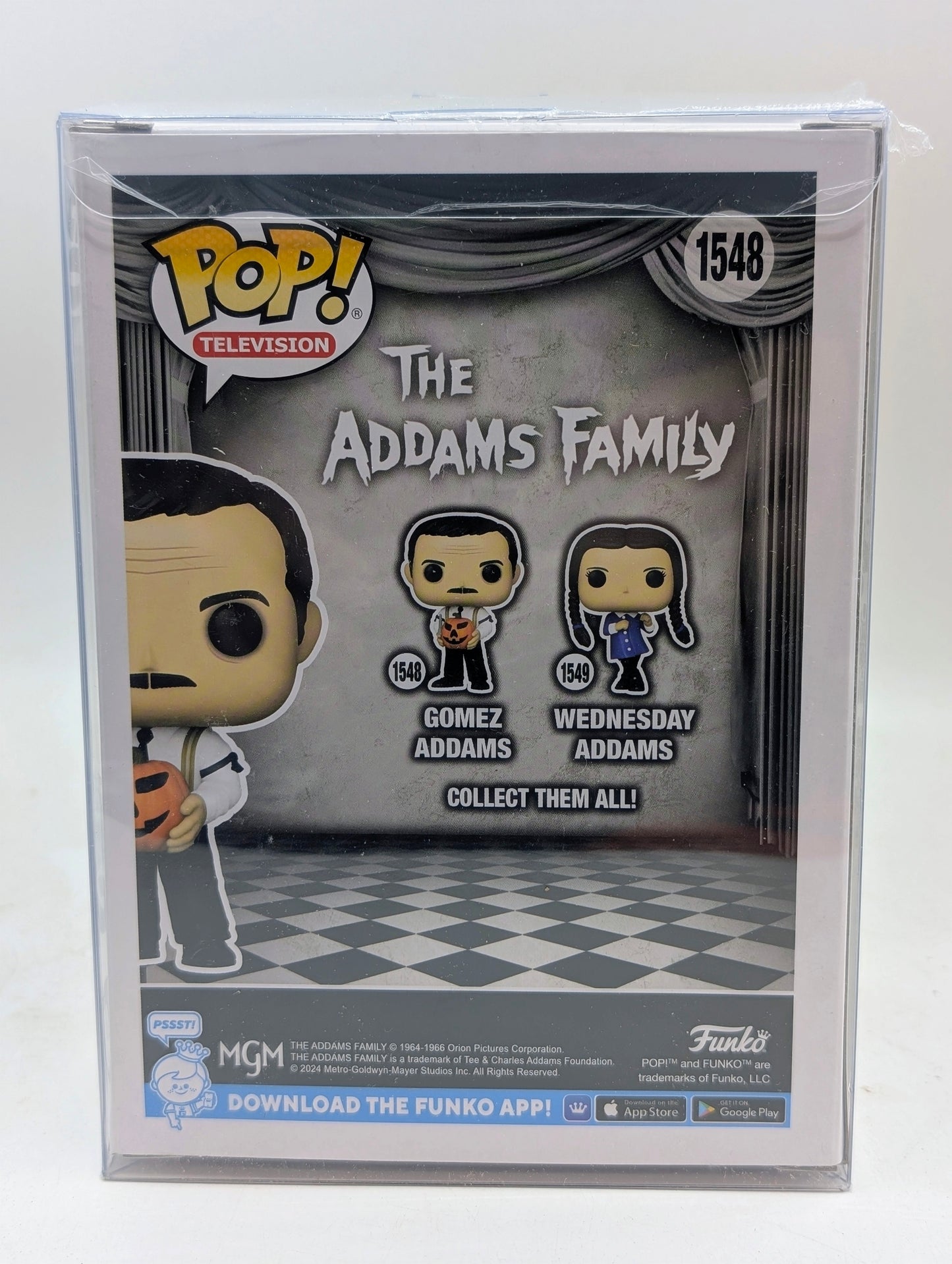 Luis Guzman Signed "Addams Family" #1548 Gomez Addams Funko Pop - OCCM
