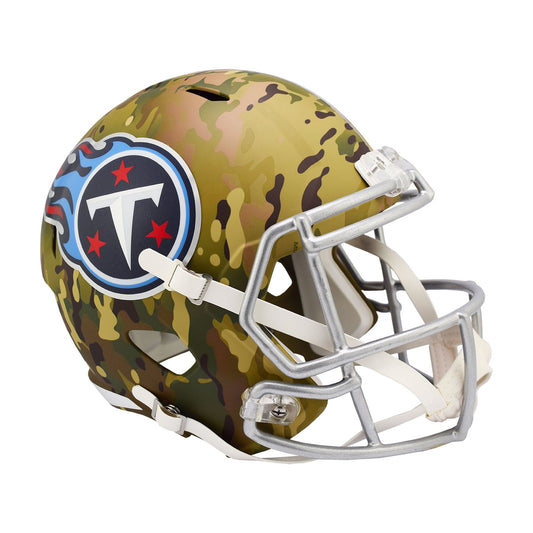 Minnesota Vikings Riddell Camo Full Size Replica Football Helmet