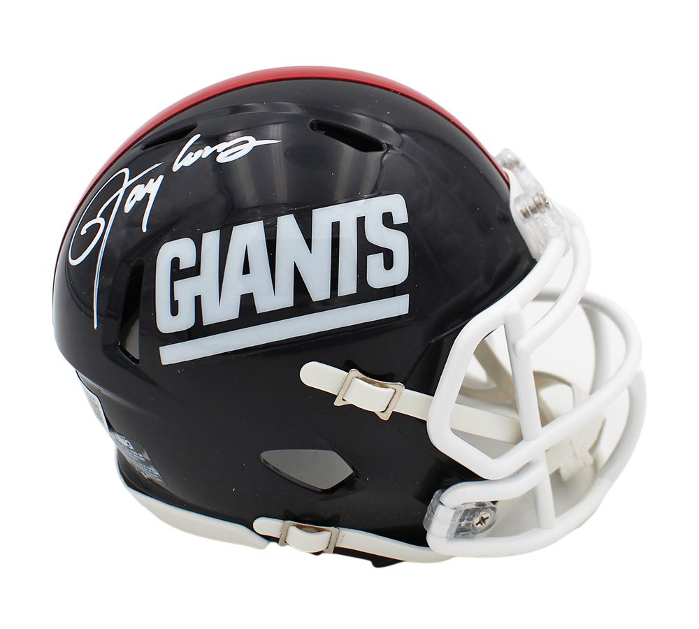 Lawerence Taylor Autographed Throwback Giants 81-99 Mini Helmet