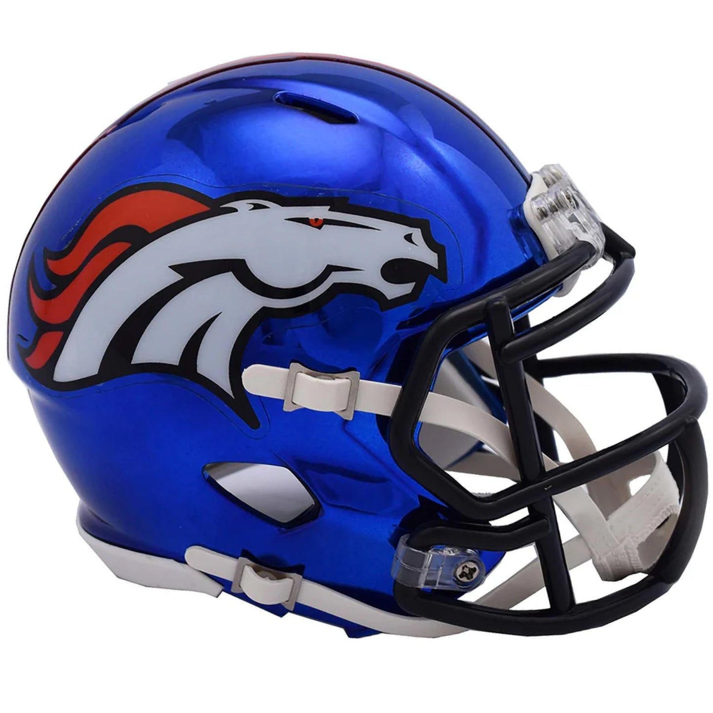 Denver Broncos Chrome Alternative Mini Football Helmet