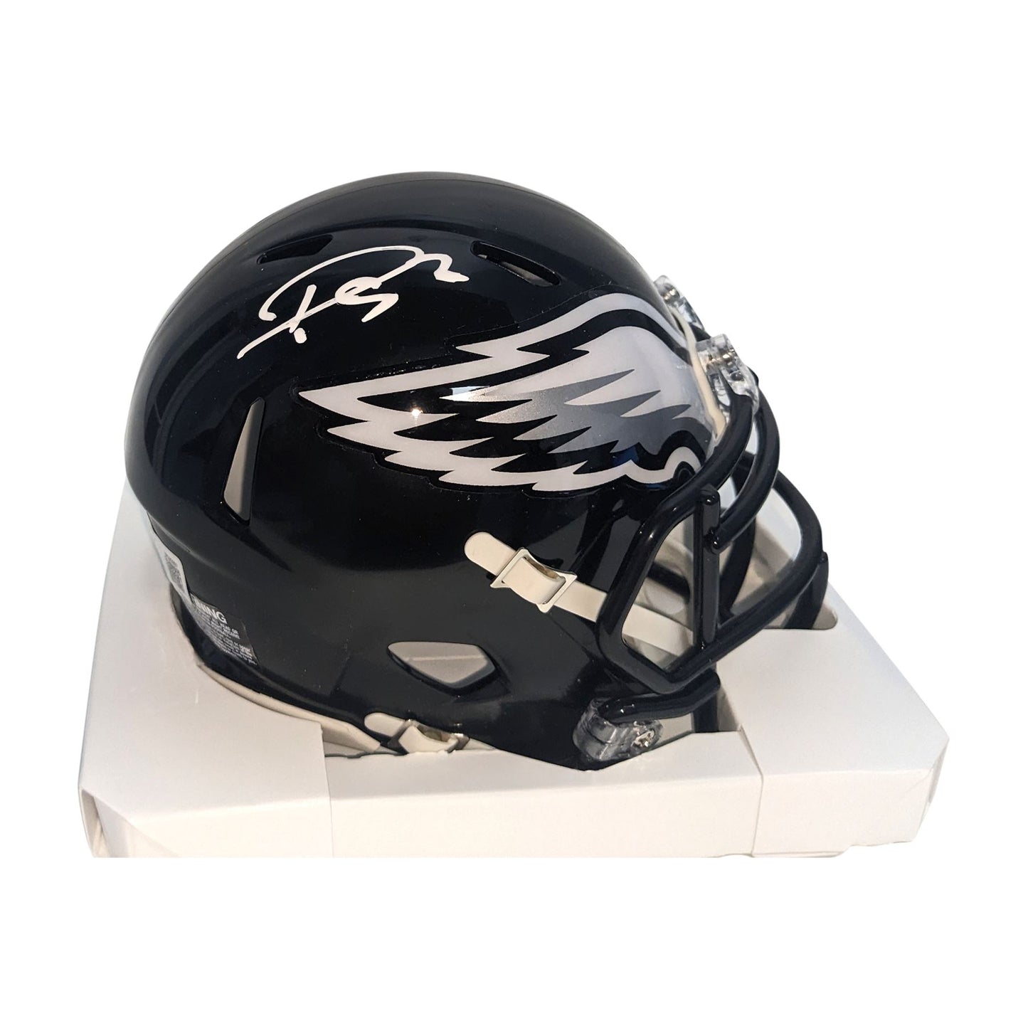 Darius Slay Autographed Eagles 2022 Alt Mini Helmet - BAS