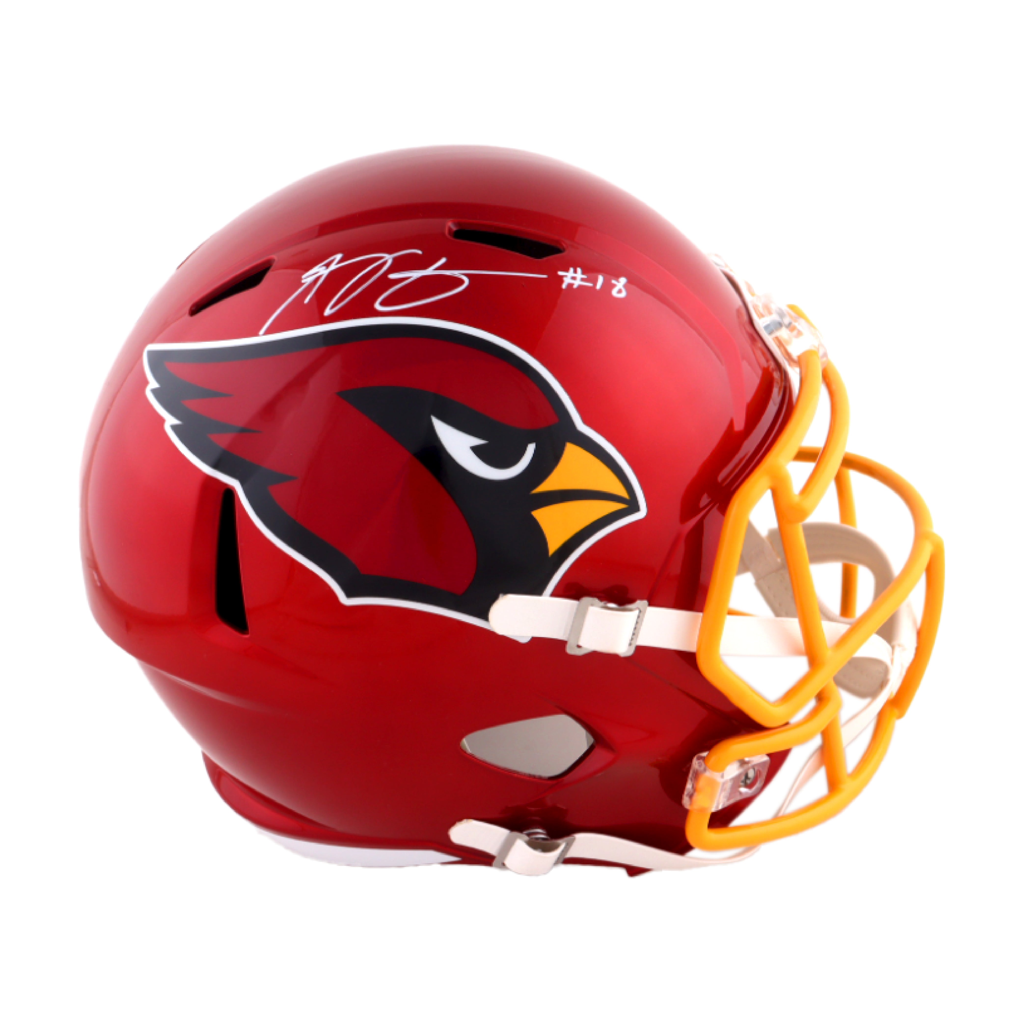 AJ Green Signed Cardinals Flash F/S Replica Helmet