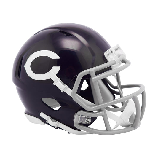 Chicago Bears 1962-1973 Throwback Riddell Speed Mini Football Helmet