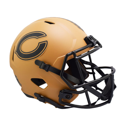 Chicago Bears 2023 Salute to Service Riddell Speed Replica Football Helmet