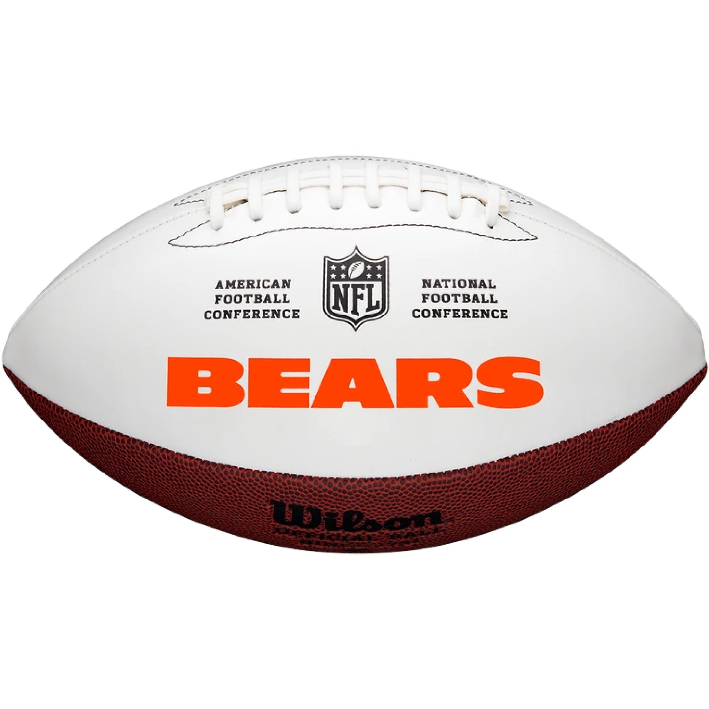 Chicago Bears Embroidered Logo Autograph Edition Football