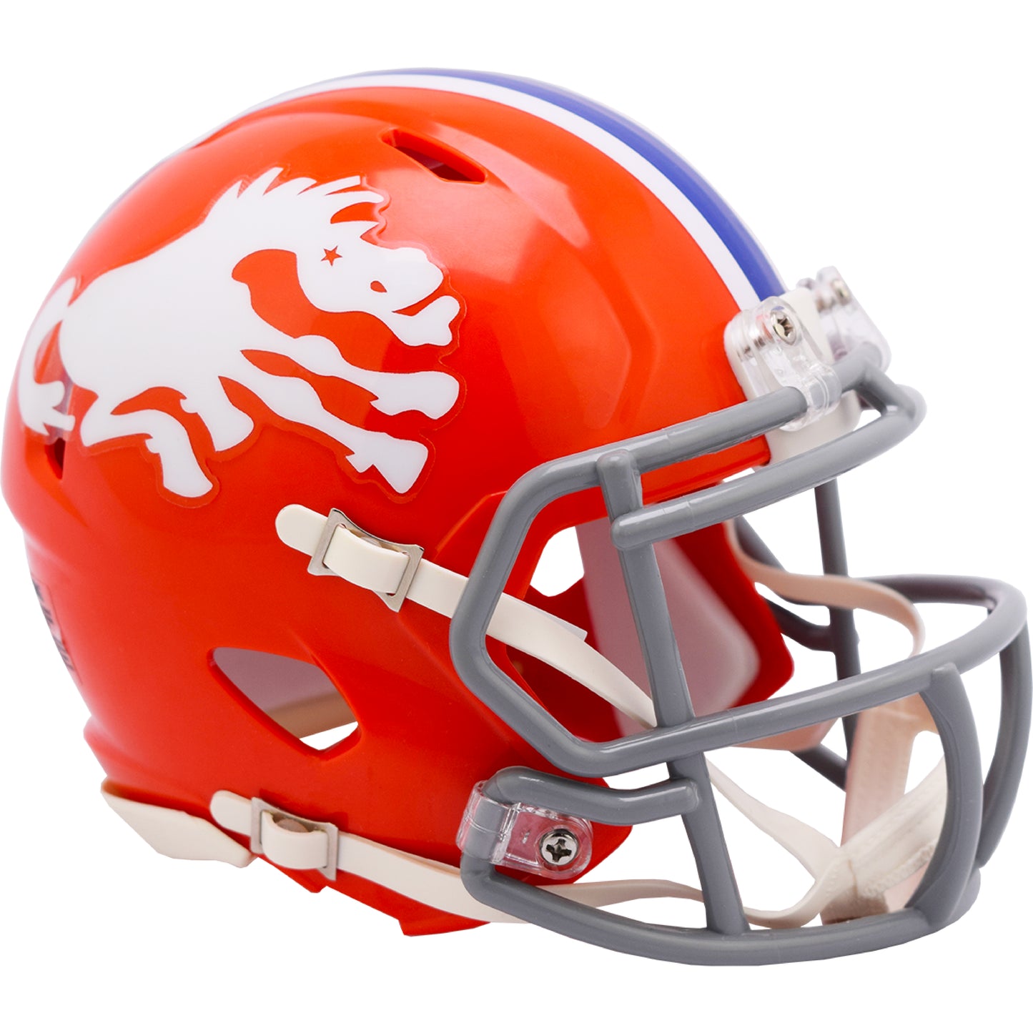 Denver Broncos 1966 Throwback Riddell Speed Mini Football Helmet