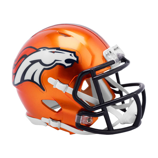 Denver Broncos FLASH Mini Football Helmet