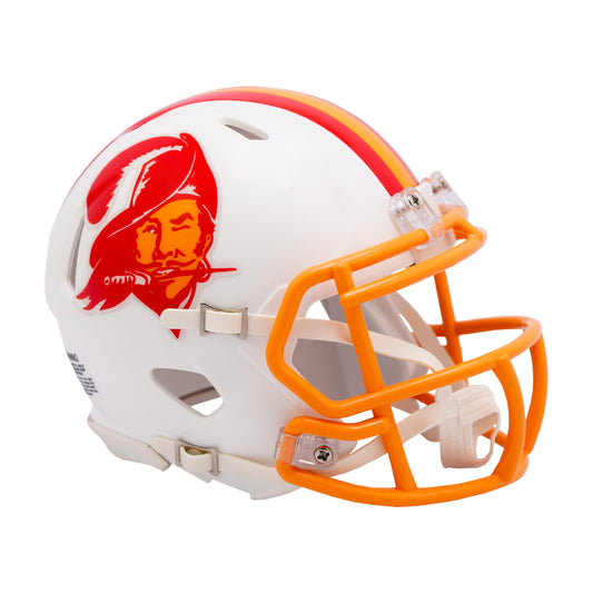 Tampa Bay Buccaneers 1976-1996 Throwback Riddell Speed Mini Football Helmet