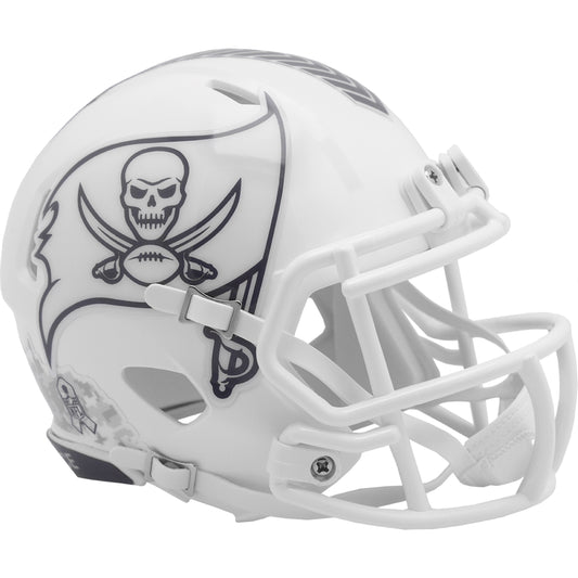 Tampa Bay Buccaneers 2024 Salute to Service Riddell Speed Mini Football Helmet NFL