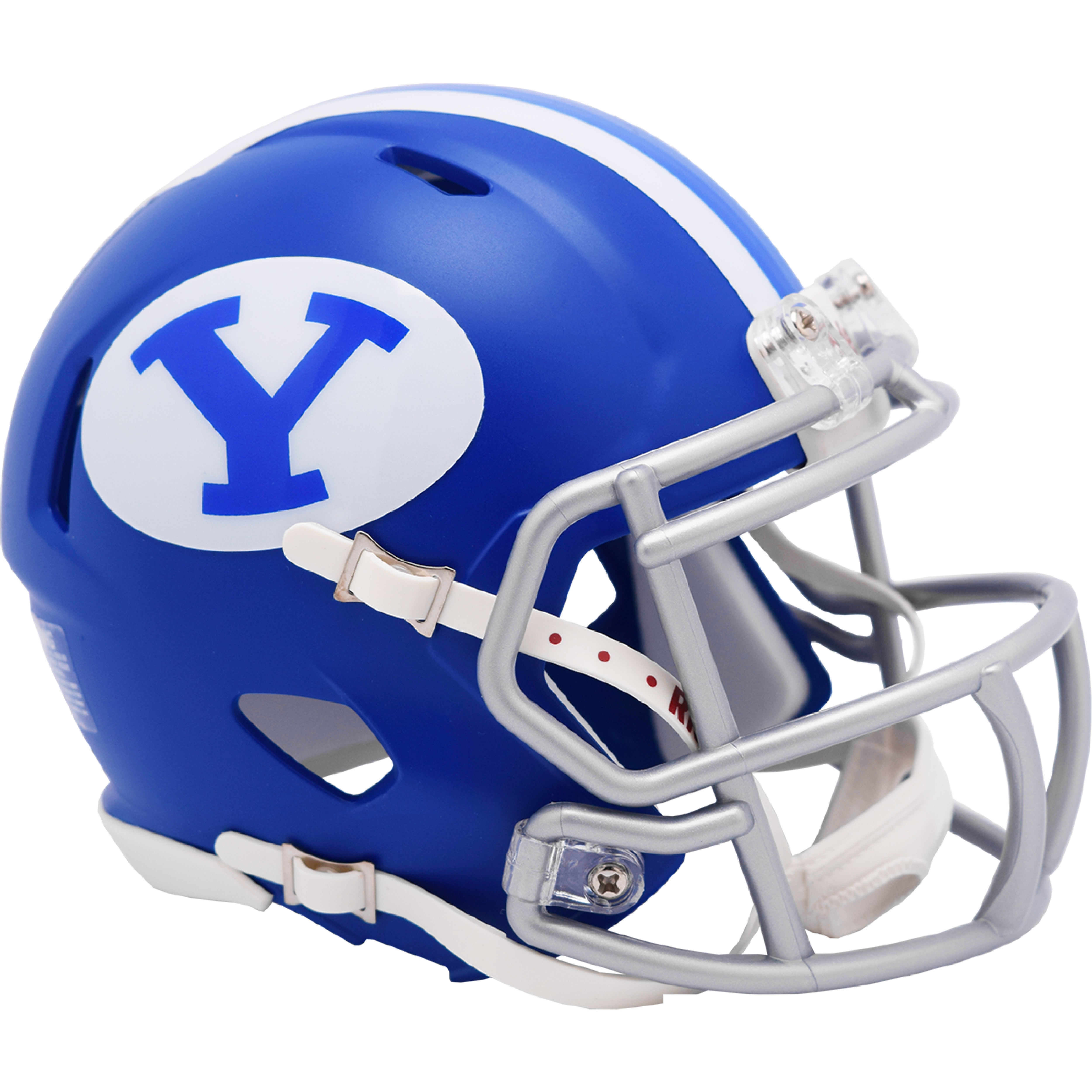 BYU Cougars 2021 Royal Satin Speed Mini Football Helmet #8057417 – Creative Sports