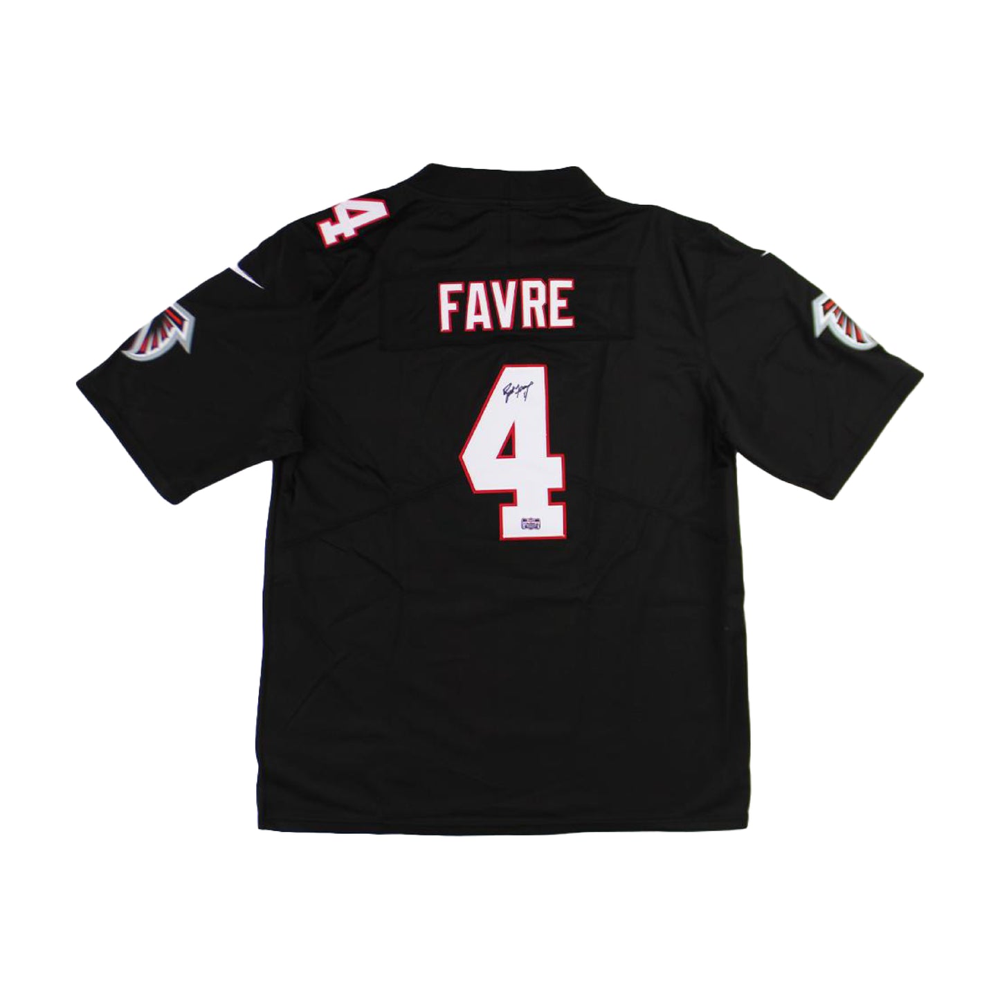 Brett Favre Autographed Atlanta Falcons Authentic Home Jersey - Radtke