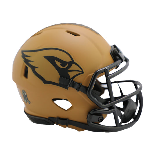 Arizona Cardinals 2023 Salute to Service Riddell Speed Mini Football Helmet