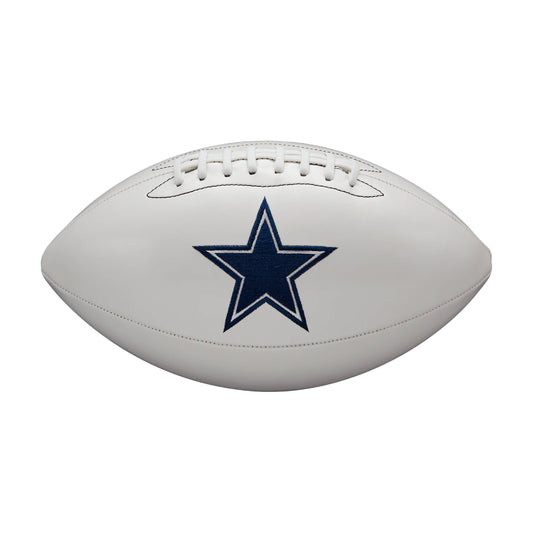 Dallas Cowboys Embroidered Logo Signature Series Full Size Football