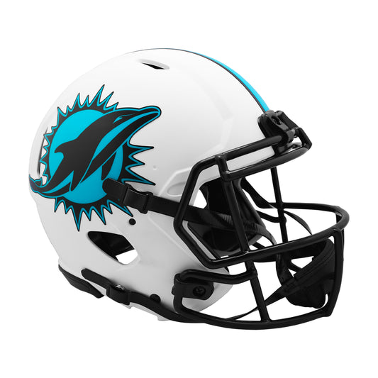 Miami Dolphins LUNAR Full Size Authentic Football Helmet