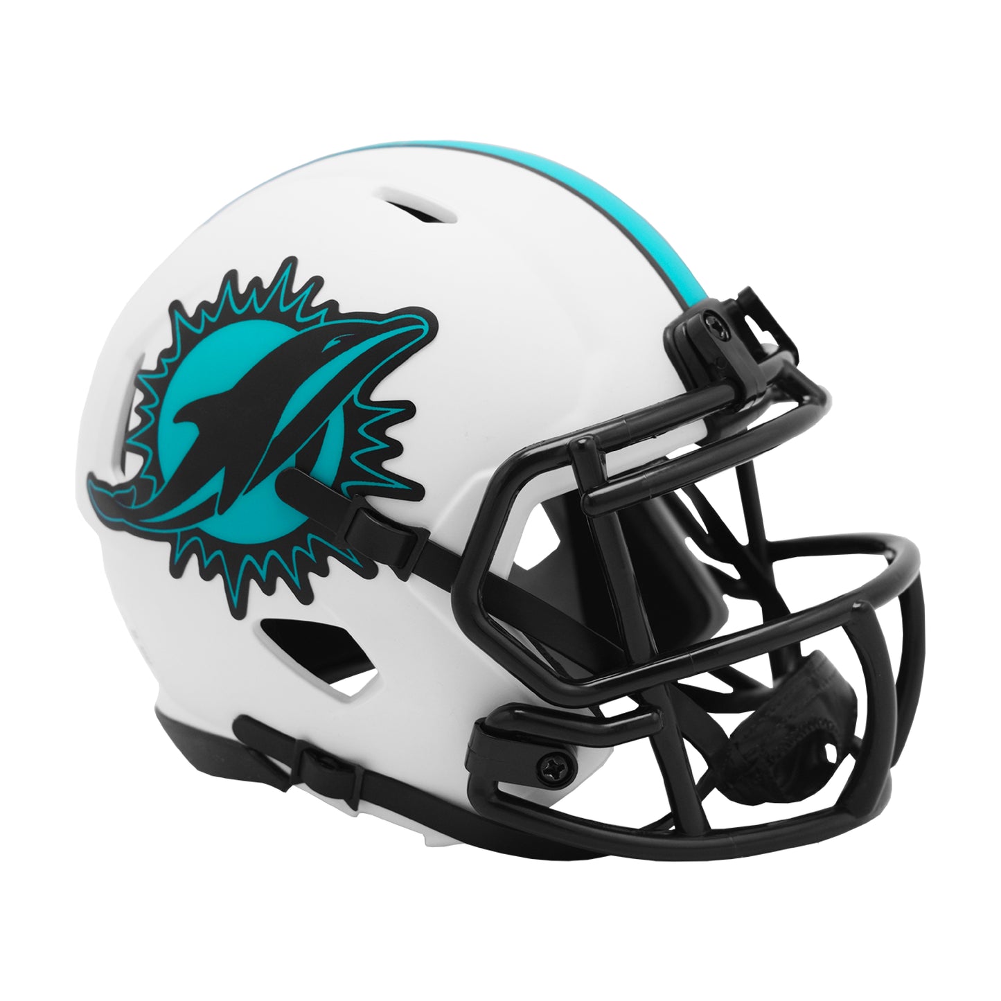 Miami Dolphins LUNAR Mini Football Helmet
