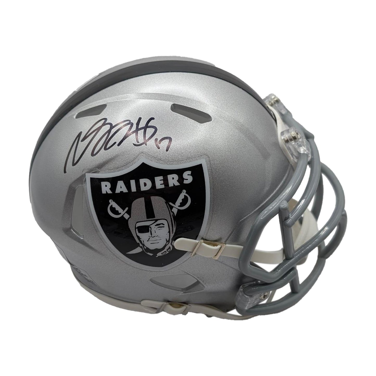 Davante Adams Signed Authentic Las Vegas Raiders Mini Helmet NFL