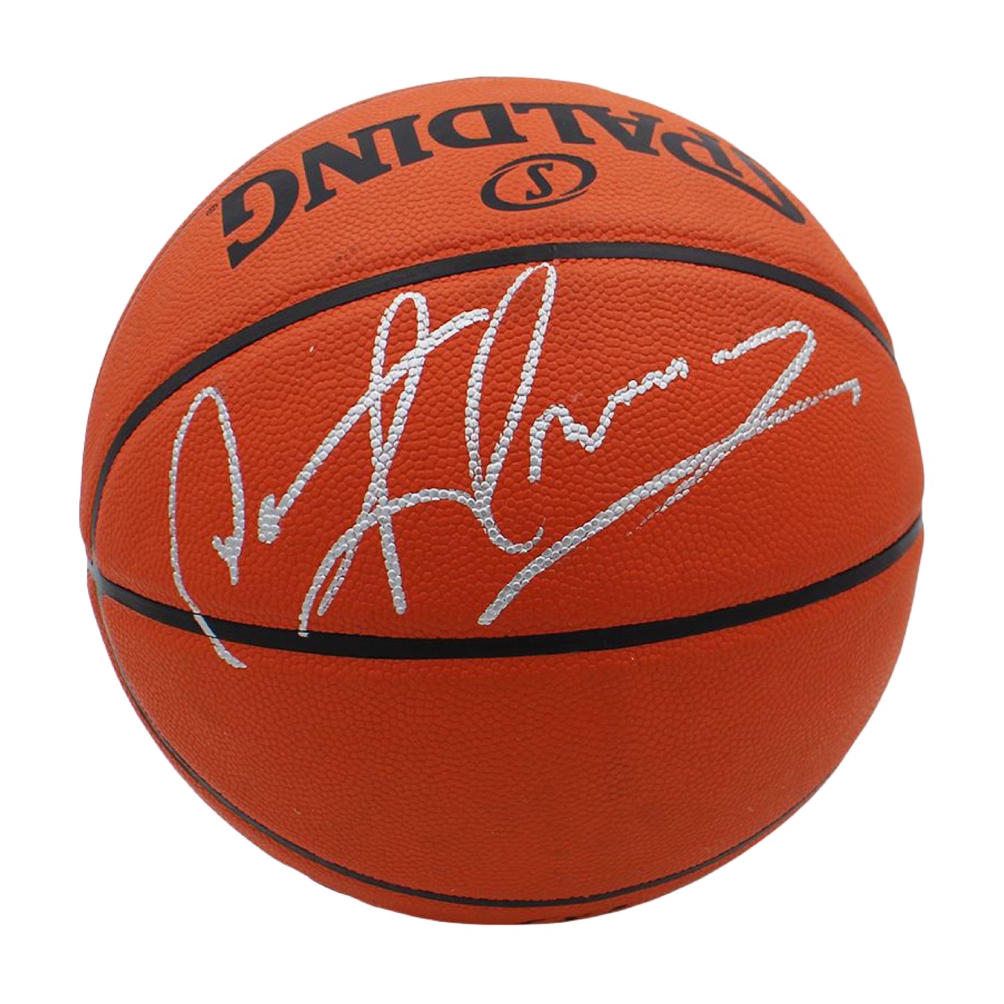 Dennis Rodman Autographed Spaulding Silver Series NBA Basketball