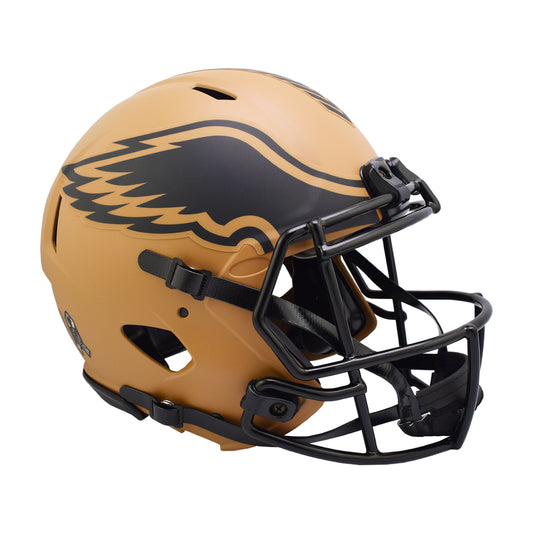 Philadelphia Eagles 2023 Salute to Service Riddell Speed Authentic Football Helmet