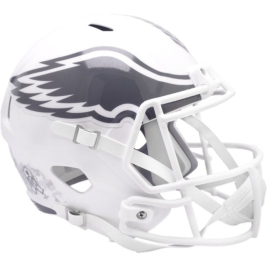 Philadelphia Eagles 2024 Salute to Service Riddell Speed Replica Football Helmet