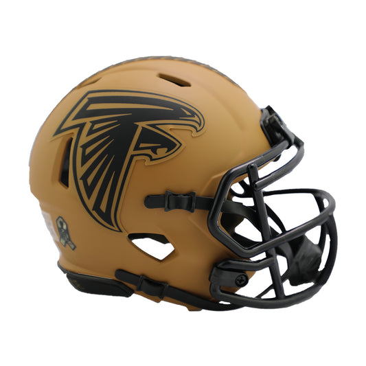 Atlanta Falcons 2023 Salute to Service Riddell Speed Mini Football Helmet