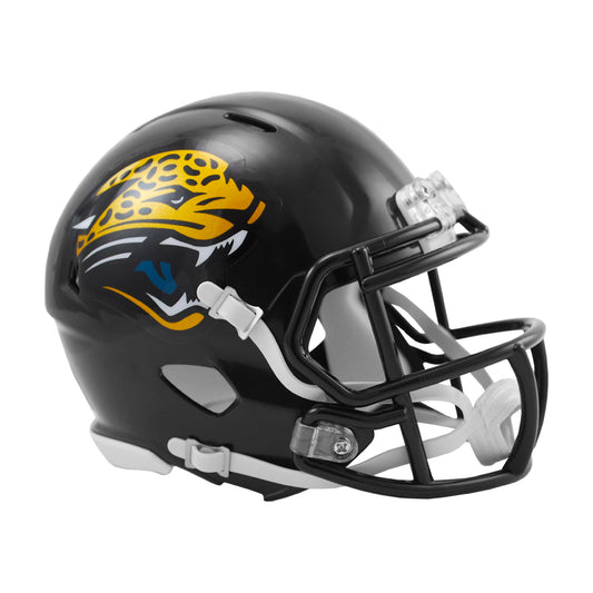 Jacksonville Jaguars 1995-2012 Throwback Riddell Speed Mini Football Helmet