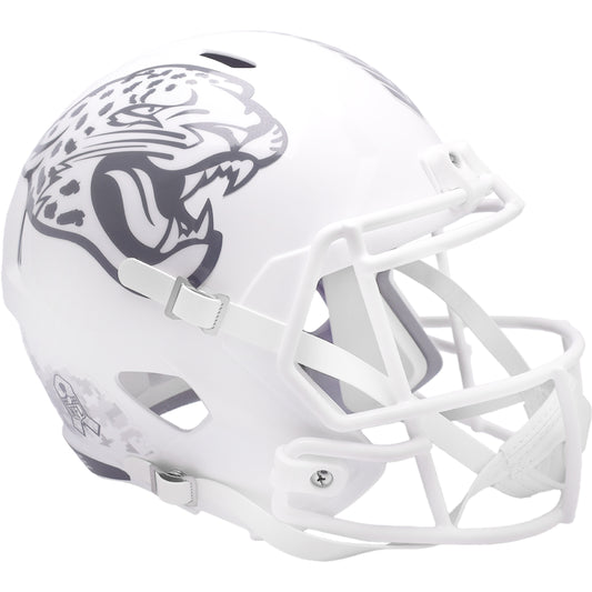 Jacksonville Jaguars 2024 Salute to Service Riddell Speed Replica Football Helmet
