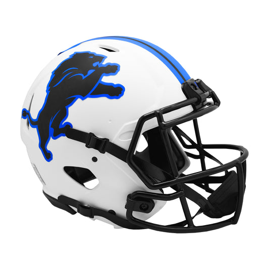 Detroit Lions LUNAR Full Size Authentic Football Helmet