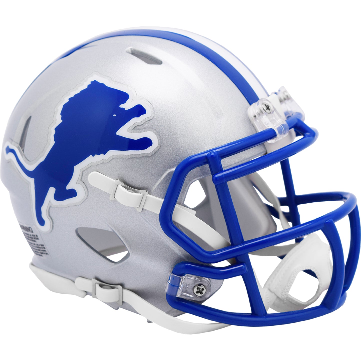 Detroit Lions 1983-2002 Throwback Riddell Speed Mini Football Helmet
