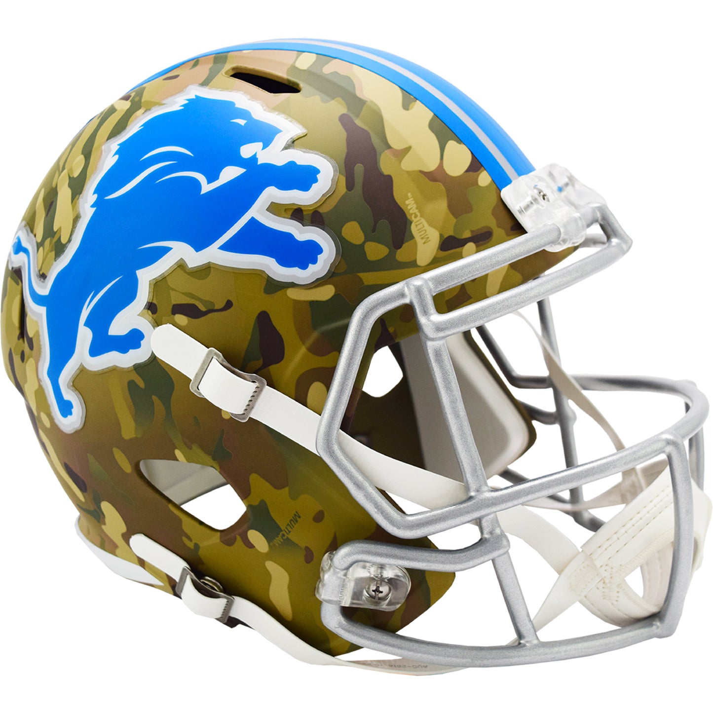 Detroit Lions CAMO Full Size Replica Football Helmet