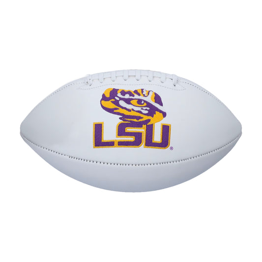 LSU Tigers Embroidered Sports Team Logo Signature Series Football